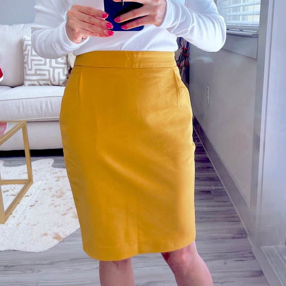 Pencil Skirt - Great color for fall 🍂🍁 - Picture 3 of 3